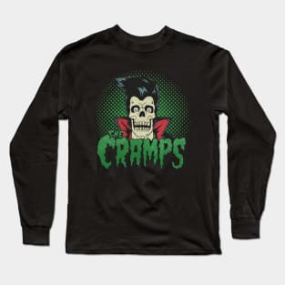 the cramps Skulls Long Sleeve T-Shirt